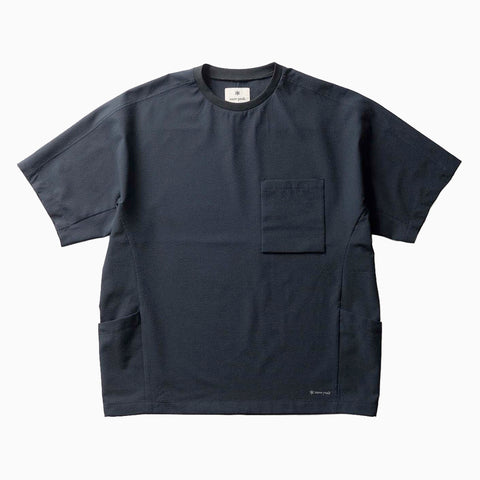 Snow Peak Airo Short Sleeve T-Shirt Black