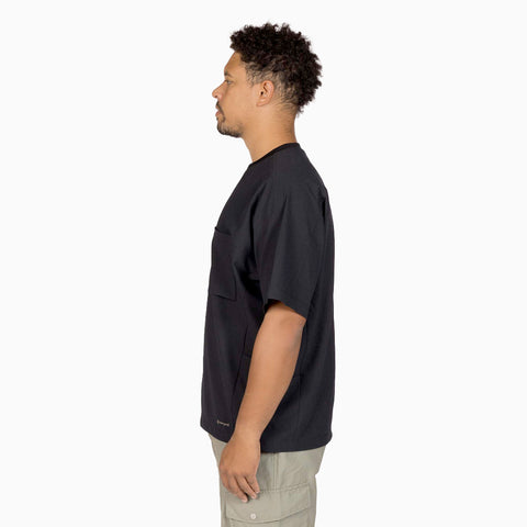 Snow Peak Airo Short Sleeve T-Shirt Black