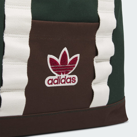 adidas Originals x CLOT Tote Bag by Edison Chen Green Night / Dark Brown