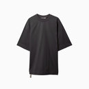 Applied Art Forms Oversized Plain Tee Black