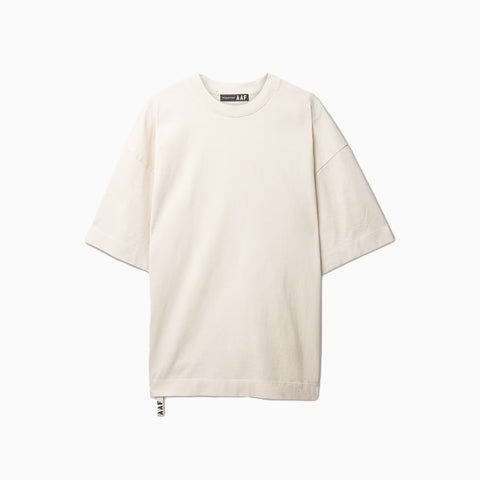 Applied Art Forms Oversized Plain Tee Moonbeam