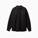 Applied Art Forms Oversized Work Shirt Black