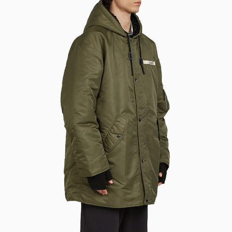 Applied Art Forms Flight Coat Dark Khaki