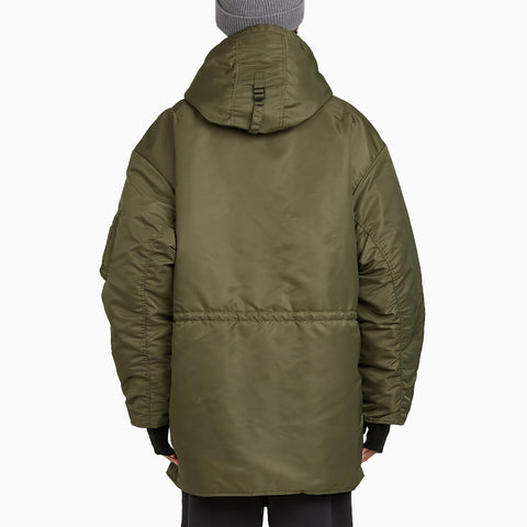Applied Art Forms Flight Coat Dark Khaki