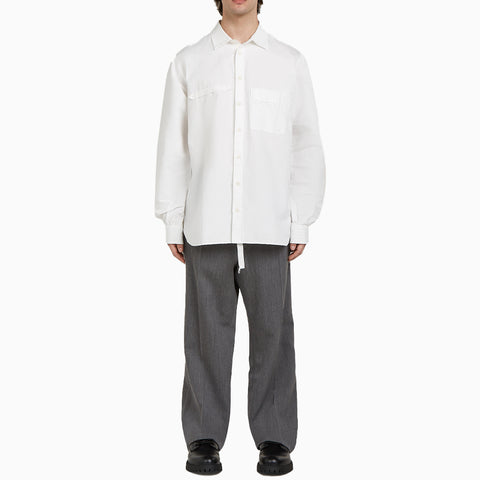 Applied Art Forms DM1-13 Officer Chino Grey Melange