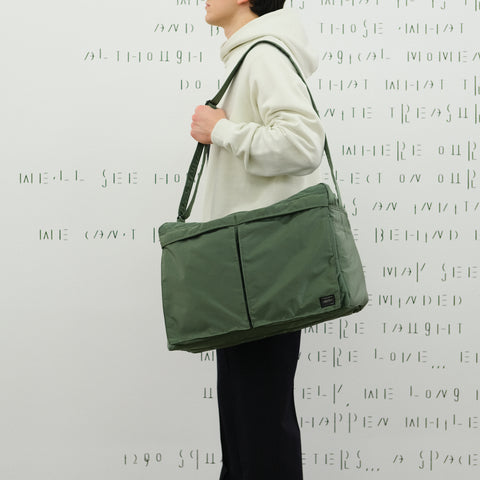 Porter-Yoshida & Co. Tanker 2Way Duffle Bag Small Sage Green