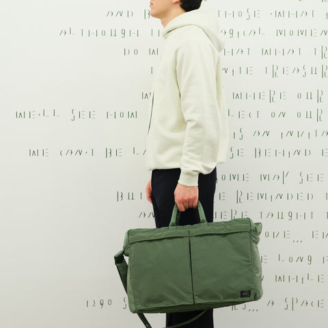 Porter-Yoshida & Co. Tanker 2Way Duffle Bag Small Sage Green