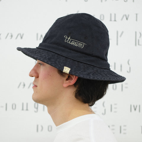 Visvim Buckley Cap DMGD Black