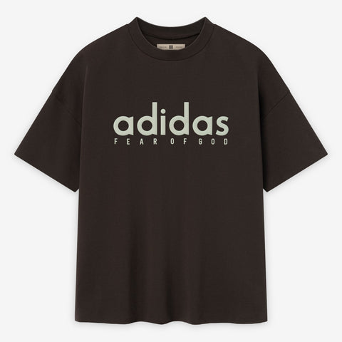 adidas Originals x Fear Of God Athletics Quickdry Short Sleeve Tee Night Brown