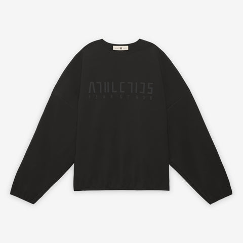 adidas Originals x Fear of God Athletics Suede Fleece Crewneck Black