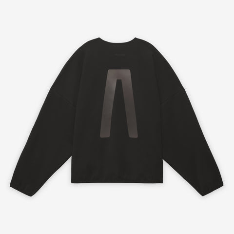 adidas Originals x Fear of God Athletics Suede Fleece Crewneck Black