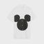 Comme Des Garcons Shirt Mickey Mouse Printed Cotton-Poplin Shirt White