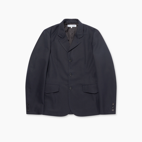 Comme des Garçons SHIRT Polyester Wool Gabardine Jacket Navy