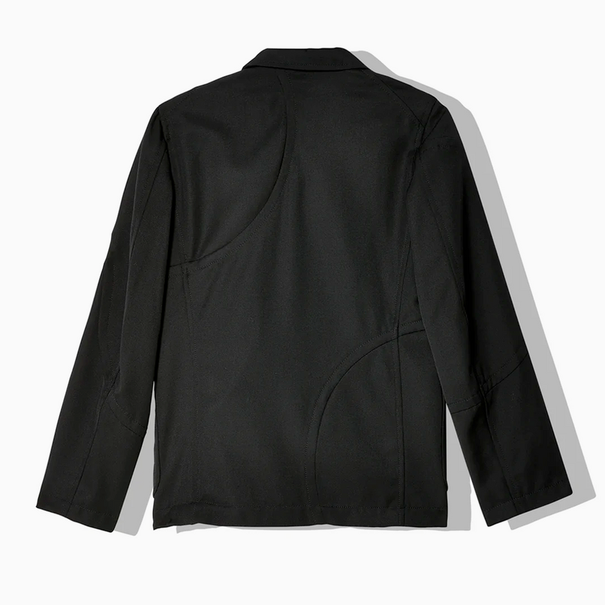 Comme des Garçons SHIRT Curve Panelled Blazer Jacket Black