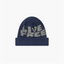 Comme des Garçons SHIRT Live Free Jacquard Beanie Navy