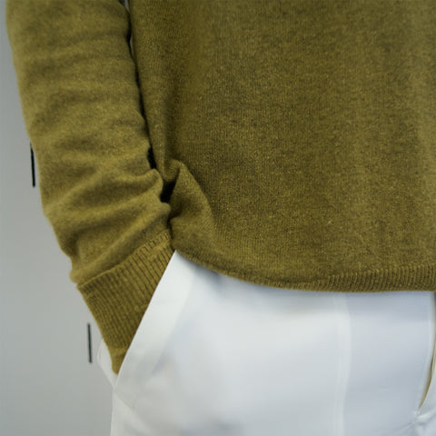 Acne Studios Crew Neck Jumper Golden Brown