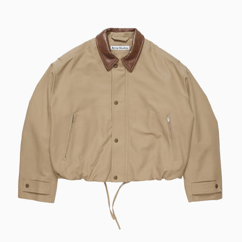 Acne Studios Twill Jacket Khaki Beige