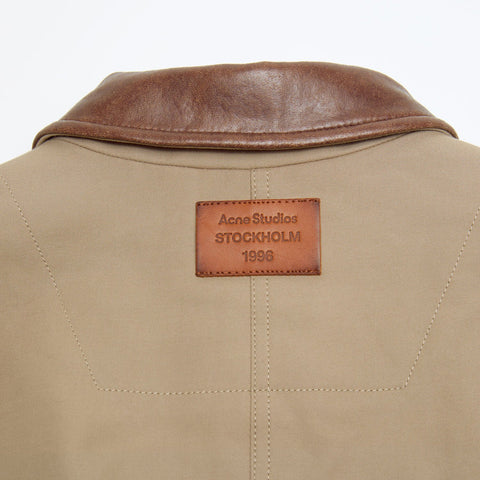 Acne Studios Twill Jacket Khaki Beige