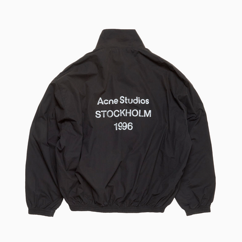 Acne Studios Logo Zipper Jacket Black