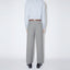 Acne Studios Wool Blend Trousers Dark Grey Melange