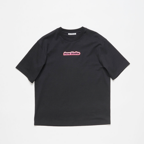 Acne Studios Patch Logo T-Shirt Black