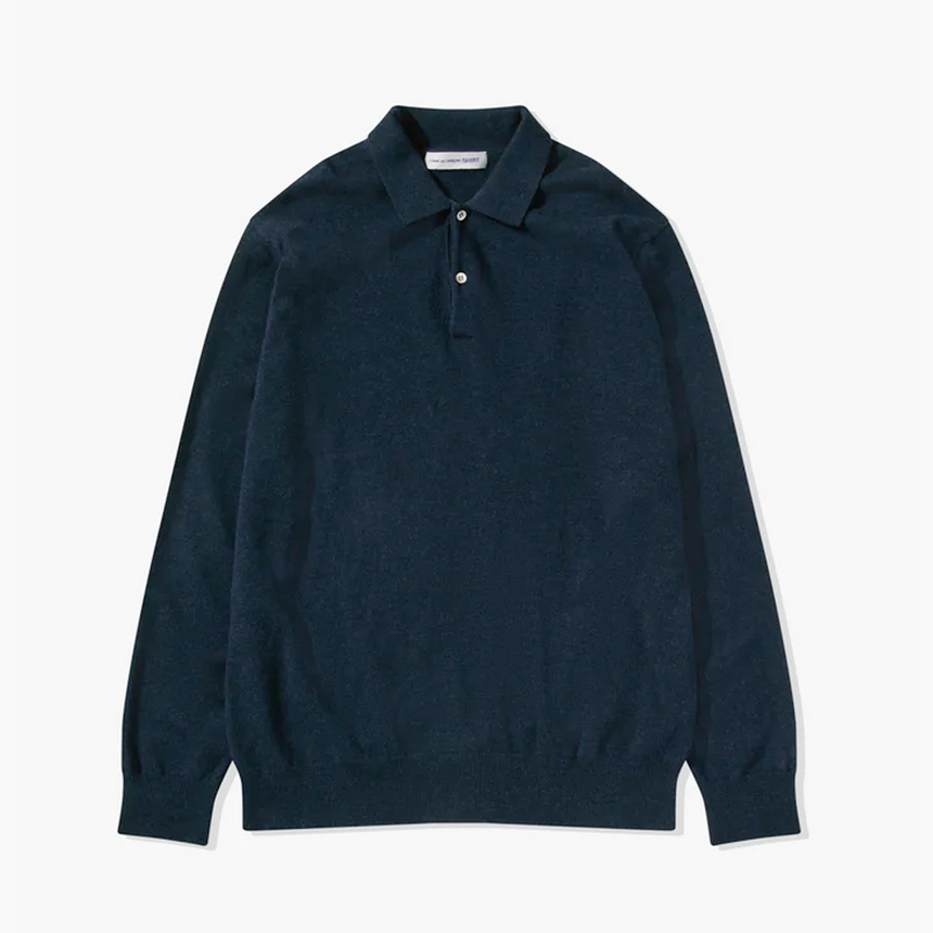 Comme des Garçons SHIRT Forever Poplin Shirt Navy