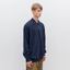 Comme des Garçons SHIRT Long Sleeve Polo Shirt Navy