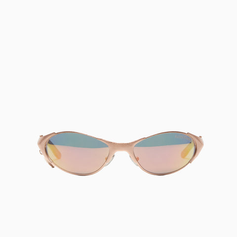 Acne Studios Metal Frame Charm Sunglasses Rose Copper