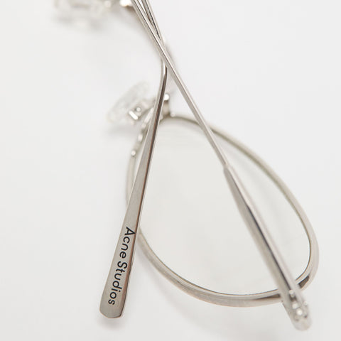 Acne Studios Steel Sunglasses Transparent / Silver
