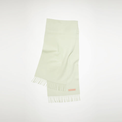 Acne Studios Wool Scarf Pink Label  Pale Green