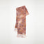 Acne Studios Wool Mohair Tie-Dye Scarf Burgundy Red / Mauve Pink