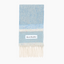 Acne Studios Fringed Logo Denim Blue