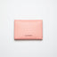 Acne Studios Folded Leather Card Holder Salmon Pink