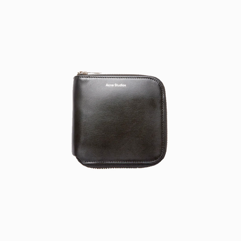 Acne Studios Zippered Wallet Black