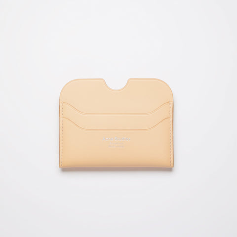 Acne Studios 5-Slots Card Holder Dune Beige