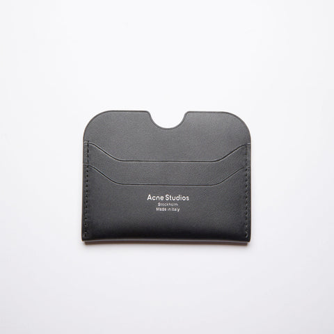 Acne Studios 5-Slots Card Holder Black