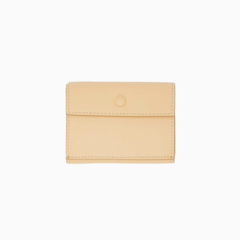 Acne Studios 3-Slots Folded Wallet Dune Beige