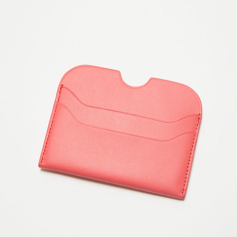 Acne Studios 5-Slots Card Holder Electric Pink