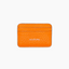 Acne Studios Leather Card Holder Bright Orange