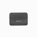 Acne Studios Grained Leather Card Holder Black