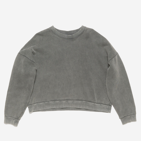 Acne Studios Crew Neck Sweater Faded Black