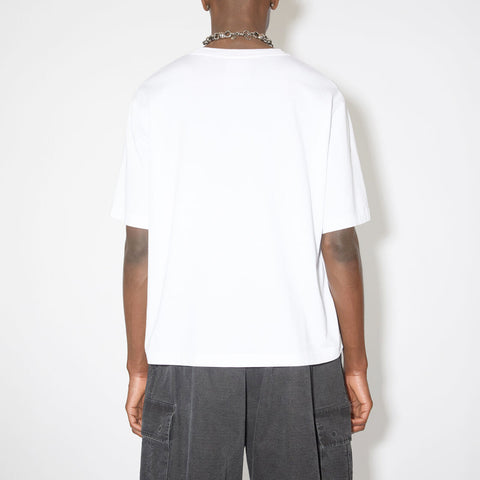 Acne Studios Crew Neck T-Shirt Optic White