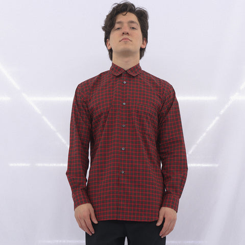 Comme des Garçons SHIRT Check Shirt Red / Black