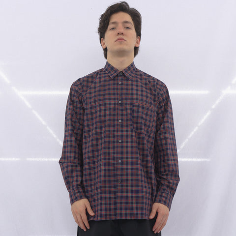 Comme des Garçons SHIRT Check Shirt Red / Navy