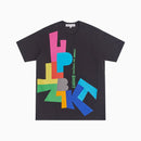 Comme des Garçons SHIRT Graphic Printed T-Shirt Black