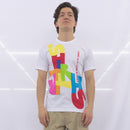 Comme des Garçons SHIRT Graphic Printed Knit T-Shirt White