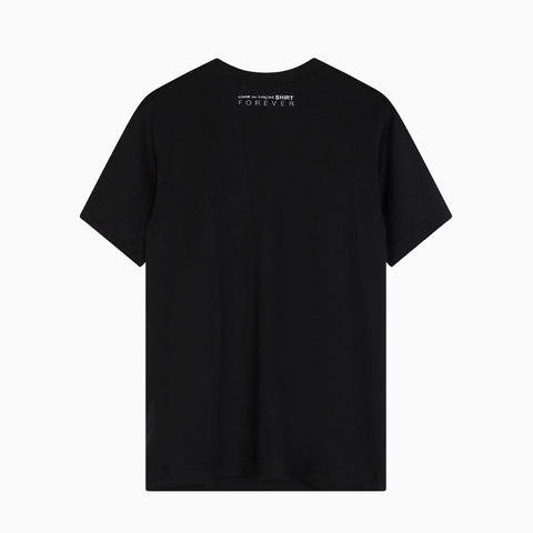 Comme des Garçons SHIRT FOREVER Knit T-Shirt Black