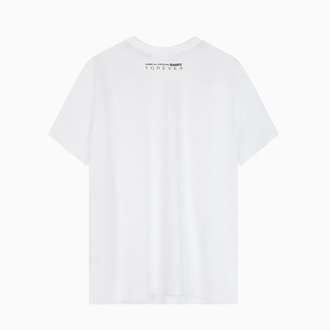 Comme des Garçons SHIRT FOREVER Knit T-Shirt White