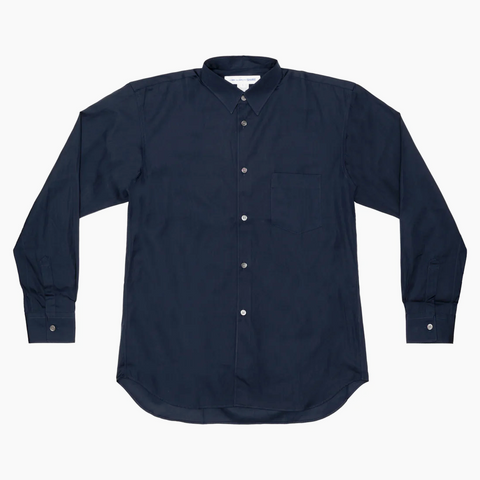 Comme des Garçons SHIRT Forever Poplin Shirt Navy