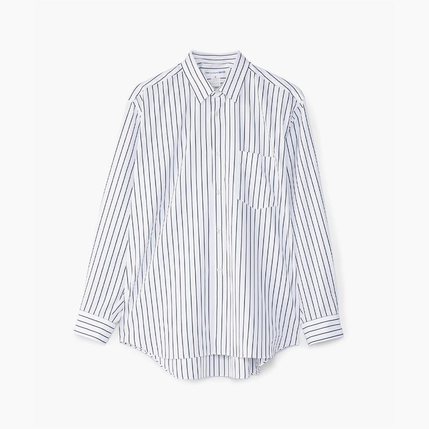 Comme des Garçons SHIRT Forever Poplin Shirt Navy